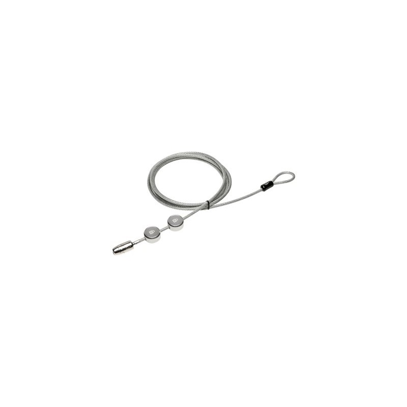 Kensington Locking Kit - Bezpečnostní kabelový zámek - stříbrná - 2.44 m - kompatibilní s TAA - pro Apple Pro Display XDR