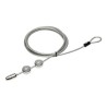 Kensington Locking Kit - Bezpečnostní kabelový zámek - stříbrná - 2.44 m - kompatibilní s TAA - pro Apple Pro Display XDR