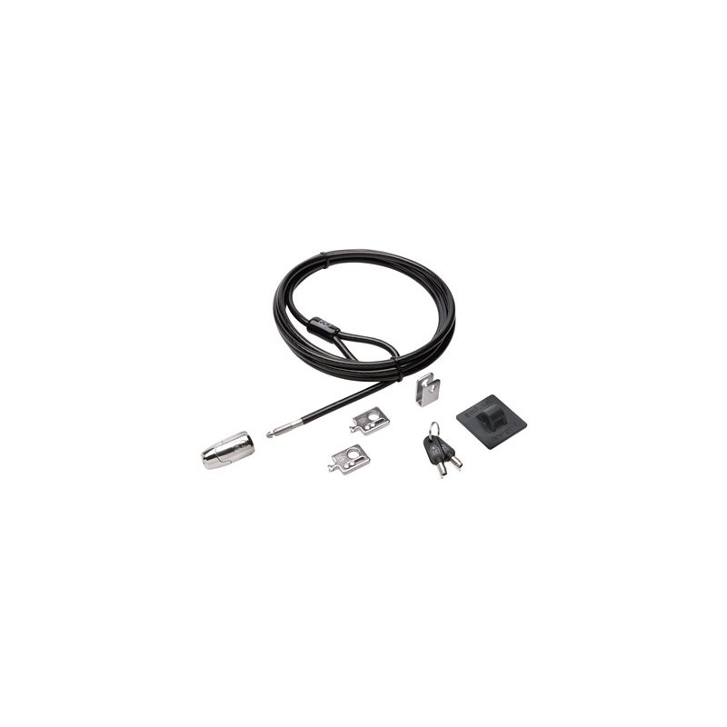 Kensington Desktop and Peripherals Locking Kit 2.0 - Supervisor Keyed - Sada pro bezpečnost systému - 2.44 m K64425S