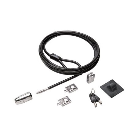 Kensington Desktop and Peripherals Locking Kit 2.0 - Supervisor Keyed - Sada pro bezpečnost systému - 2.44 m K64425S