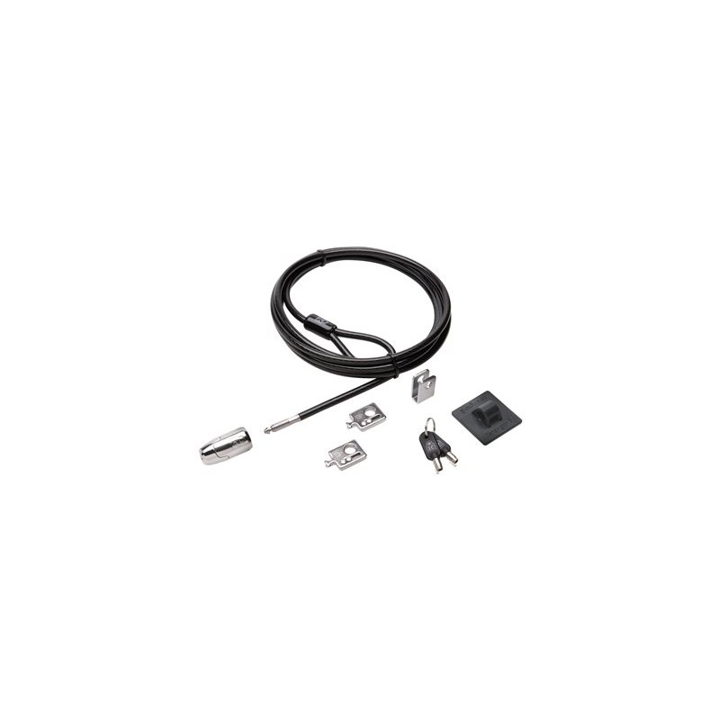 Kensington Desktop and Peripherals Locking Kit 2.0 - Supervisor Keyed - Sada pro bezpečnost systému - 2.44 m K64425EUS