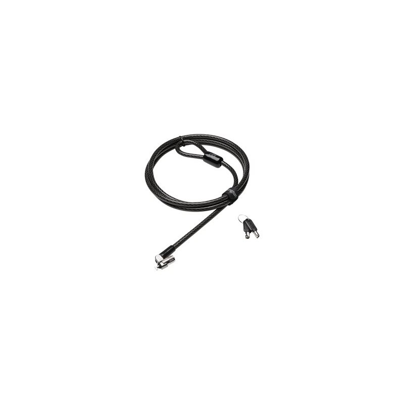 Kensington MicroSaver 2.0 Keyed Ultra Laptop Lock Master Keyed - Bezpečnostní kabelový zámek - stříbrná