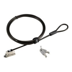 Kensington Slim NanoSaver 2.0 Keyed Laptop Lock - Bezpečnostní kabelový zámek - klíč supervizora - 1.8 m