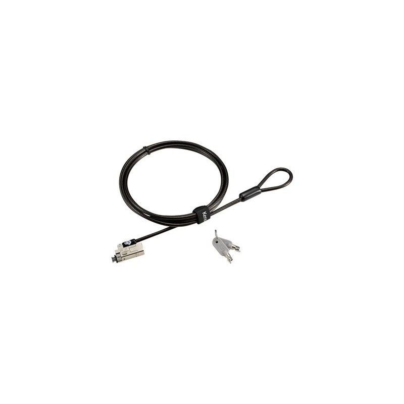 Kensington Slim NanoSaver 2.0 Keyed Laptop Lock - Bezpečnostní kabelový zámek - klíč supervizora - 1.8 m