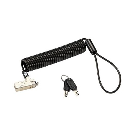 Kensington Slim NanoSaver 2.0 Portable Keyed Laptop Lock - Bezpečnostní kabelový zámek - univerzální klíč - 1.8 m