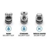 Kensington ClickSafe Universal - Security slot anchor kit