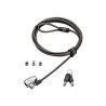 Kensington ClickSafe 2.0 Universal Keyed Laptop Lock - Bezpečnostní kabelový zámek - univerzální klíč - 1.8 m