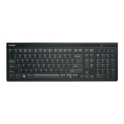 Kensington Advance Fit Slim - Klávesnice - bezdrátový - 2.4 GHz - černá