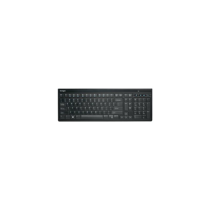 Kensington Advance Fit Slim - Klávesnice - bezdrátový - 2.4 GHz - černá