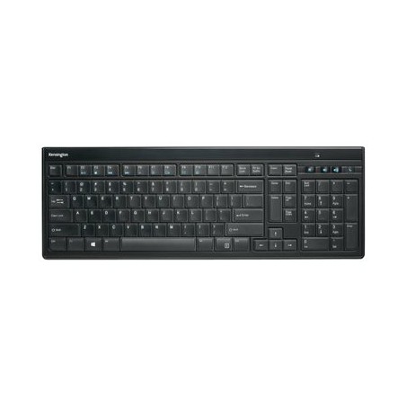 Kensington Advance Fit Slim - Klávesnice - bezdrátový - 2.4 GHz - černá