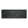 Kensington Advance Fit Slim - Klávesnice - bezdrátový - 2.4 GHz - černá