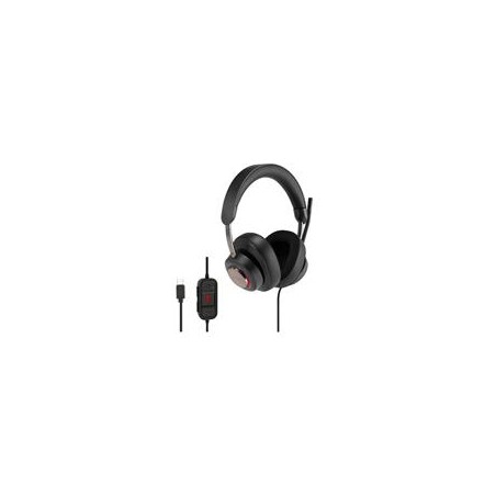 Kensington H2000 - Náhlavní souprava - plná velikost - kabelové - USB-C - izolace zvuku