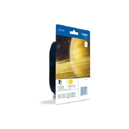 Brother LC1100YBP - Žlutá - originální - blistr - inkoustová cartridge - pro Brother DCP-185C, DCP-585CW, DCP-6690CW