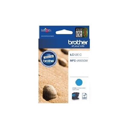 Brother LC12EC - XL kapacita - azurová - originální - inkoustová cartridge - pro Brother MFC-J6925DW
