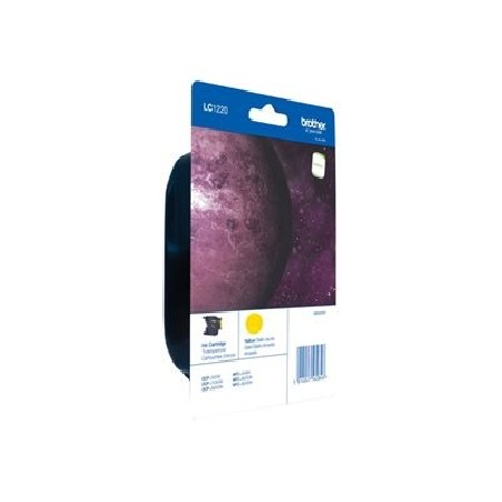 Brother LC1220YBP - Žlutá - originální - blistr - inkoustová cartridge - pro Brother DCP-J525W, DCP-J725DW, DCP-J925DW MyMio
