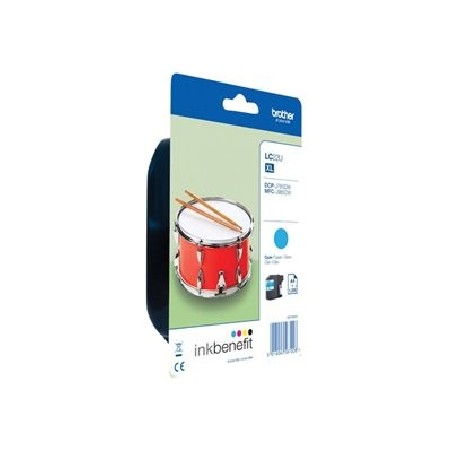 Brother LC22UC - XL - azurová - originální - inkoustová cartridge - pro Brother DCP-J785DW, DCP-J785DWXL, MFC-J985DW