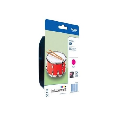 Brother LC22UM - XL - purpurová - originální - inkoustová cartridge - pro Brother DCP-J785DW, DCP-J785DWXL, MFC-J985DW