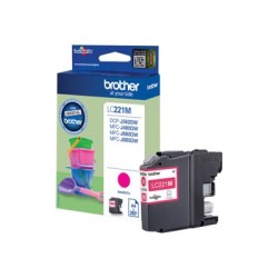 Brother LC221M - Purpurová - originální - blistr - inkoustová cartridge - pro Brother DCP-J562DW