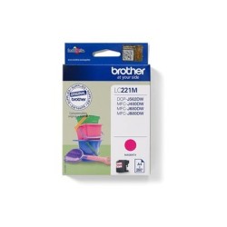 Brother LC221M - Purpurová - originální - inkoustová cartridge - pro Brother DCP-J562DW