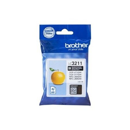 Brother LC3211BK - Černá - originální - inkoustová cartridge - pro Brother DCP-J572DW, DCP-J772DW, DCP-J774DW, MFC-J890DN