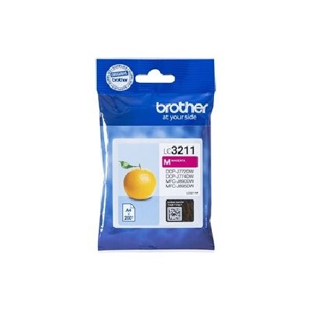 Brother LC3211M - Purpurová - originální - inkoustová cartridge - pro Brother DCP-J572DW, DCP-J772DW, DCP-J774DW, MFC-J890DN
