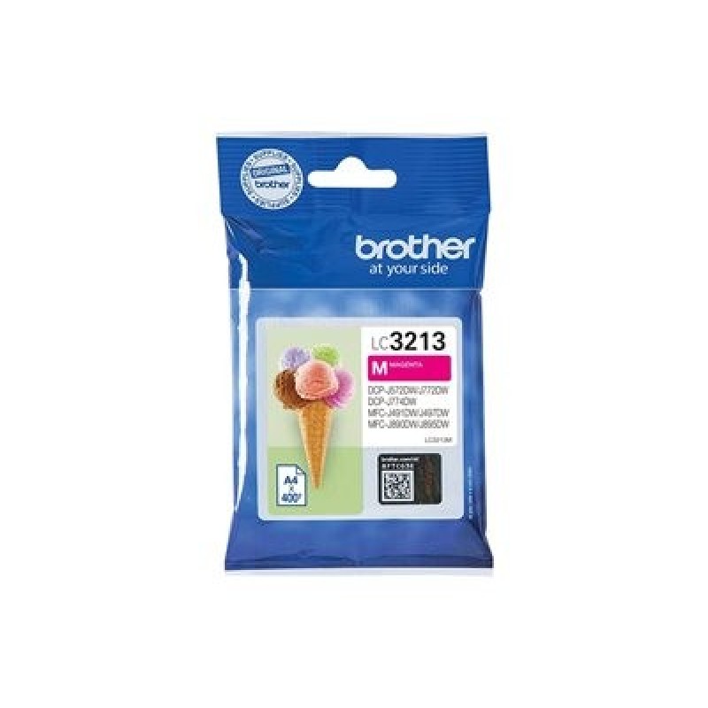 Brother LC3213M - Vysoká kapacita - purpurová - originální - inkoustová cartridge - pro Brother DCP-J772DW, DCP-J774DW