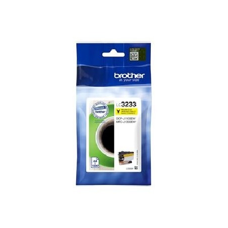 Brother LC3233Y - Tmavá žlutá - originální - tisková kazeta - pro Brother DCP-J1100DW, MFC-J1300DW