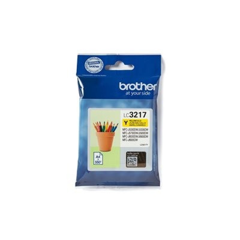 Brother LC3217Y - Žlutá - originální - inkoustová cartridge - pro Brother MFC-J5335DW, MFC-J5730DW, MFC-J5930DW, MFC-J6935DW