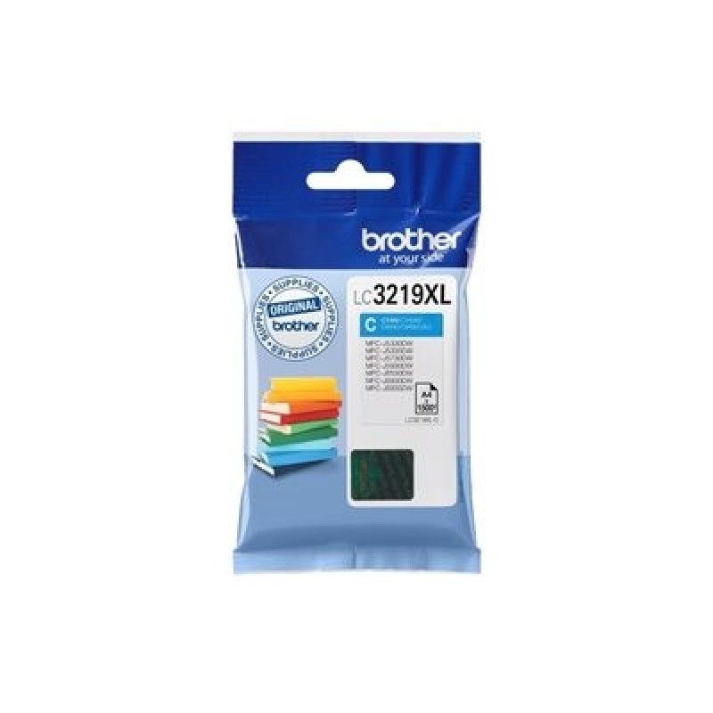 Brother LC3219XLC - XL - azurová - originální - blistr - inkoustová cartridge - pro Brother MFC-J5335DW, MFC-J5730DW