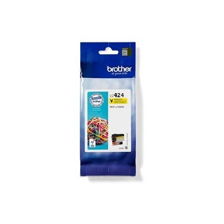 Brother LC424Y - Žlutá - originální - inkoustová cartridge - pro Brother DCP-J1200W