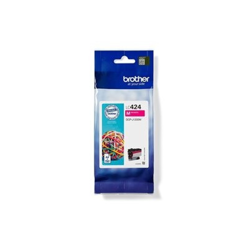 Brother LC424M - Purpurová - originální - inkoustová cartridge - pro Brother DCP-J1200W