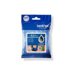 Brother LC521BK - Cerná - originální - polštárový balícek - inkoustová cartridge - pro Brother DCP-J1260W, DCP-J1310DW