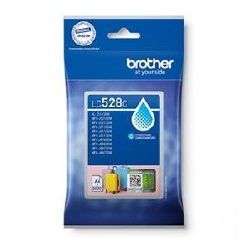 Brother LC528C - Azurová - originální - polštárový balícek - inkoustová cartridge - pro Brother MFC-J6760DW, MFC-J6960DW