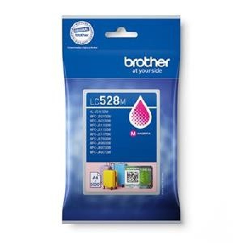 Brother LC528M - Purpurová - originální - polštárový balícek - inkoustová cartridge - pro Brother MFC-J6760DW, MFC-J6960DW