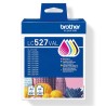 Brother LC527 Value Pack - 4-balení - cerná, žlutá, azurová, purpurová - originální - závesný box - inkoustová cartridge - pro