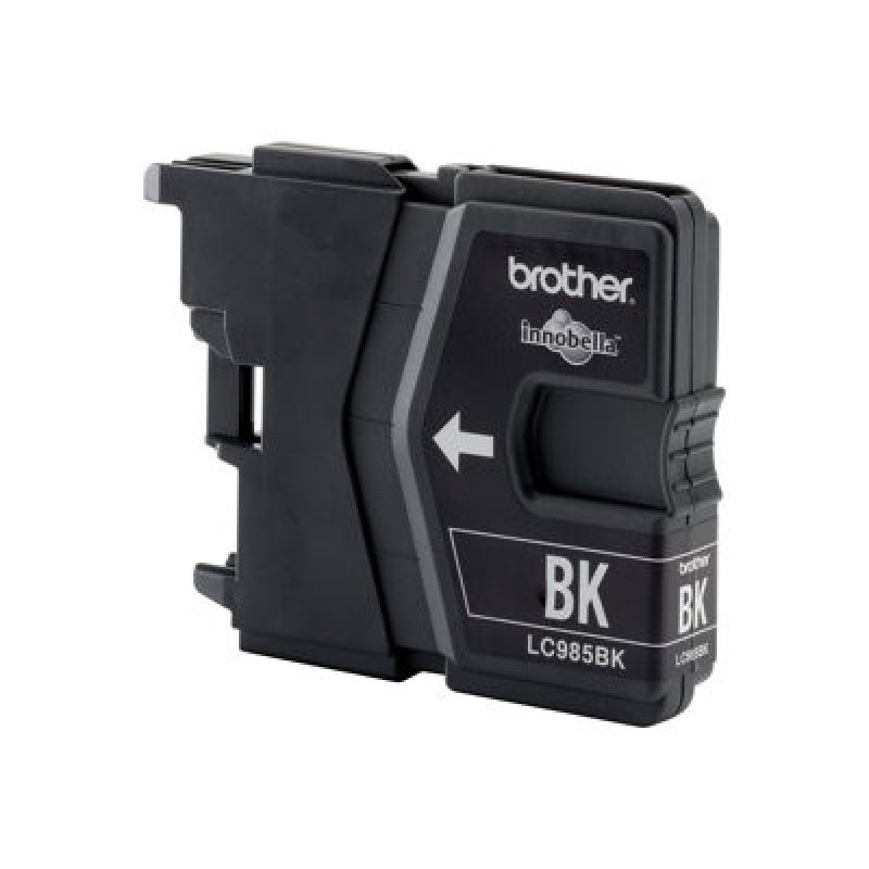 Brother LC985BK - Černá - originální - blistr s akustickým / elektromagnetickým alarmem - inkoustová cartridge - pro Brother