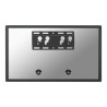 Neomounts LED-W020 - Držák - pro plochý panel - černá - velikost obrazovky: 22"-40" - montáž na stěnu