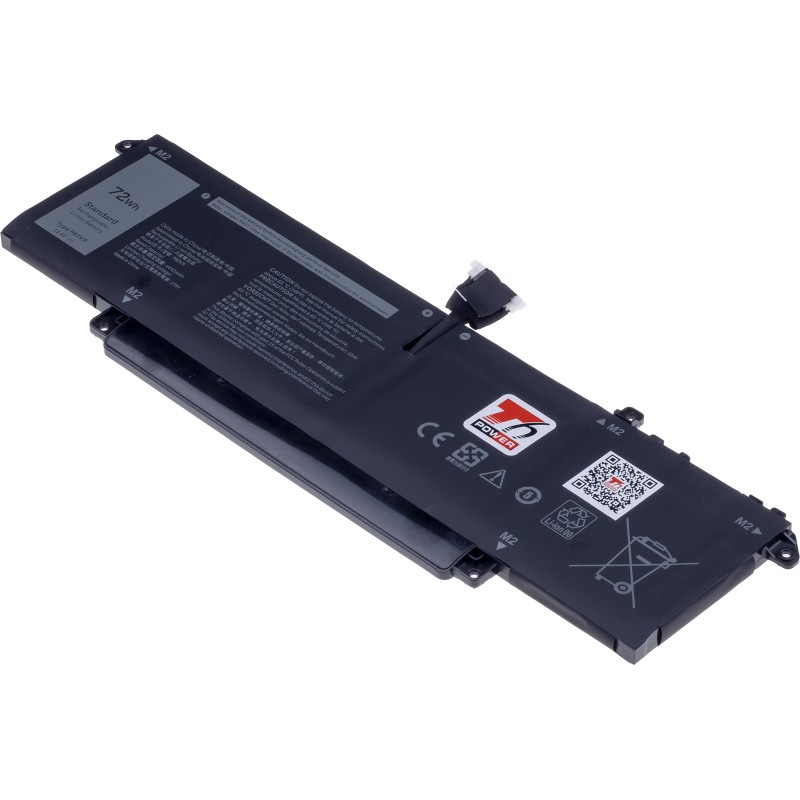 Baterie T6 Power pro Dell Precision 5470, 5480, 5490, 4670mAh, 72Wh, 4cell, Li-poly