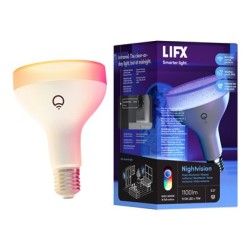 LIFX Nightvision - LED žárovka - tvar: BR30 - E27 - 11.5 W (ekvivalentní 75 W) - třída F - několikabarevné/teplé na studené
