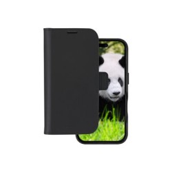 dbramante1928 Lynge - Pouzdro s klopou pro mobilní telefon - kompatibilita s MagSafe - kůže full-grain - černá - pro Apple