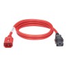 Panduit SmartZone G5 - Elektrický kabel - IEC 60320 C14 zamykací do power IEC 60320 C13 zamykací - AC 250 V - 10 A - 1.2 m