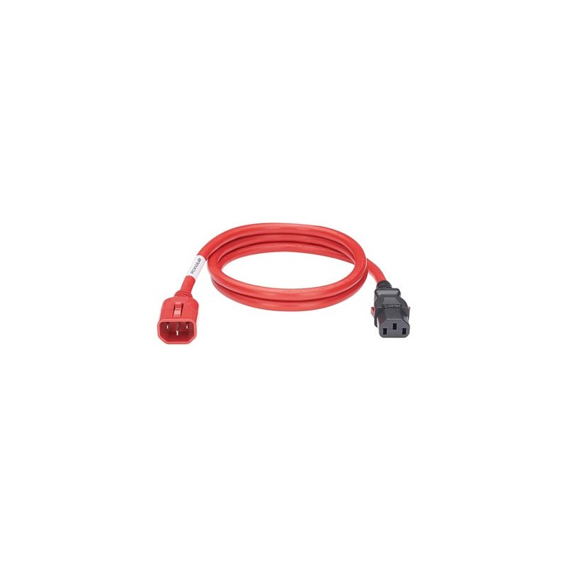 Panduit SmartZone G5 - Elektrický kabel - IEC 60320 C14 zamykací do power IEC 60320 C13 zamykací - AC 250 V - 10 A - 1.8 m