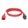 Panduit SmartZone G5 - Elektrický kabel - IEC 60320 C14 zamykací do power IEC 60320 C13 zamykací - AC 250 V - 10 A - 1.8 m
