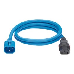 Panduit SmartZone G5 - Elektrický kabel - IEC 60320 C14 zamykací do power IEC 60320 C13 zamykací - AC 250 V - 10 A - 1.… LPCA08X