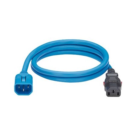 Panduit SmartZone G5 - Elektrický kabel - IEC 60320 C14 zamykací do power IEC 60320 C13 zamykací - AC 250 V - 10 A - 2.4 m