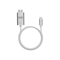 LINQ ProCable - Kabel adaptéru - 24 pin USB-C s piny (male) do HDMI s piny (male) - 2 m - podpora 4K120Hz, podpora 8K60Hz