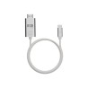 LINQ ProCable - Kabel adaptéru - 24 pin USB-C s piny (male) do HDMI s piny (male) - 2 m - podpora 4K120Hz, podpora 8K60Hz