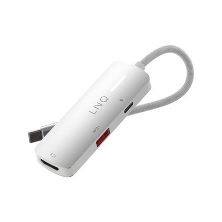 LINQ ProConnect - Dokovací stanice - pro notebook, tablet, chytrý telefon - USB-C - HDMI LQ49031