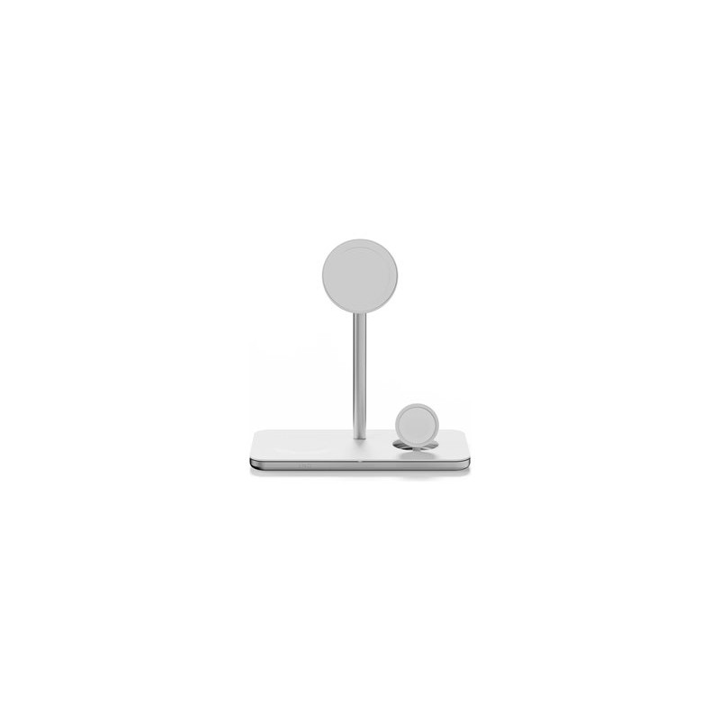 Linq ProCharge LQ48038 - Stojan pro bezdrátové napájení - 3-in-1, magnetic, with Qi2 - 15 Watt - 3 výstupní konektory (2 x