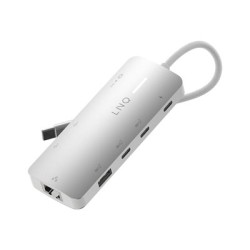 LINQ ProConnect - Dokovací stanice - pro notebook, tablet, chytrý telefon - USB-C - HDMI - 2.5GbE LQ49081PS